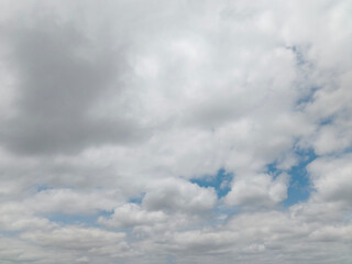 Wall Mural - Sky with clouds. Cloudy skyscape background. Cloudscape sky background. Cloud in the sky. Background with cloud. Gloomy sky with overcast clouds. Skyscape and cloudscape