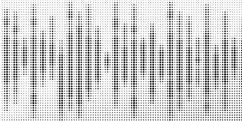 Wall Mural - White and black halftone dots pattern color gradient grunge texture background. Pop art comic sport style vector illustration dots. eps 10. modern.
