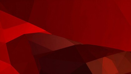 Abstract low-poly red gradient background