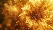 © Molly P - Abstract of energetic explosion yellow or golden sparkler colors. Orange fireworks with sparkling light express dynamic movement of glowing particle conveys a sense of energy and creativity. AIG53.