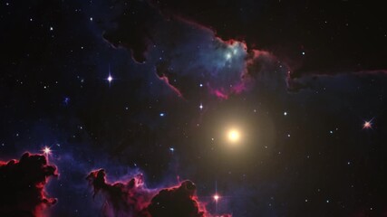 Wall Mural - galaxy nebula space ultra HD