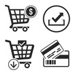 © BETHST - Iconos de compras online y tarjeta de crédito
