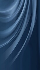Wall Mural - elegant fluid forms merging cyan and purple shades in a curved digital space design aesthetic