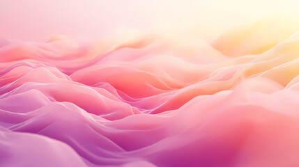 Wall Mural - Abstract Colorful Flowing Forms