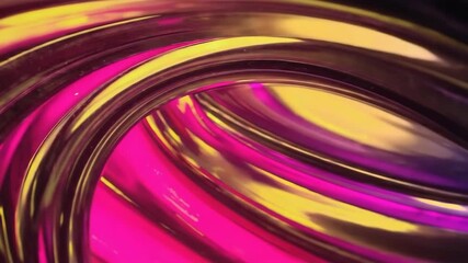 Wall Mural - bright neon lights are swirling, creating a mesmerizing vortex of vibrant colors, blending shades of