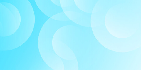 Wall Mural - circular blue gradient abstract background. suit for banner, web, brochure, poster and presentation