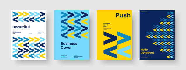 Wall Mural - creative banner design. isolated flyer layout. abstract brochure template. poster. business presenta