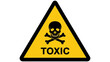 © Adam - Warning Sign Toxic Hazard Alert - Triangle with Skull and Crossbones - Chemical Danger