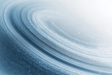Wall Mural - abstract swirling galaxy, icy blue tones, cosmic dust and ethereal glow.