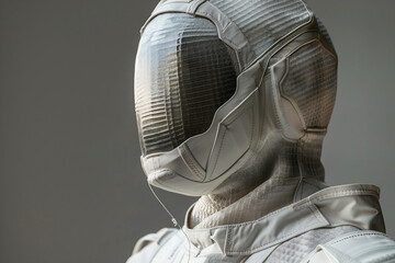 Wall Mural - Photo of cosmonaut in a protective spacesuit made generative AI technology