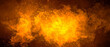 © Pankaj Kumar - Cluster bomb explosion in modern warfare scenario. Huge explosion with fragments on air