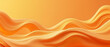 © Kiozmedias.fr - Formes et lignes abstraites ondulées de peinture laiteuse orange effet tissus
