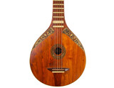 Traditional Dilruba Musical Instrument, isolated on transparent background