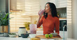 © WestLey2000/peopleimages.com - Woman, blender and drinking with smoothie in kitchen for diet, nutrition or wellness in home. Female person, nutritionist or beverage with natural organic fruit for protein shake or vitamins in house