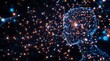 © Yulia - Stunning digital human head with glowing network symbolizing AI and artificial intelligence