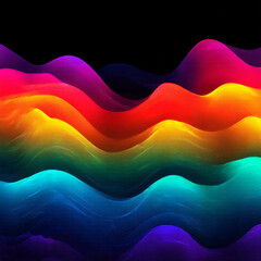gradient wave pattern