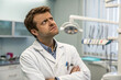 © Haruki - A dentist with a sour expression. Exasperation. Doctor. Suspicion. Suspiciousness.