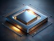 © Rajon - Close up of a modern CPU chip representing technology and computer hardware
