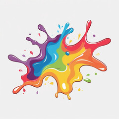 Wall Mural -  Rainbow Splash