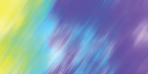 Wall Mural - abstract artistic watercolor style background with a gradient of yellow green blue and purple hues s