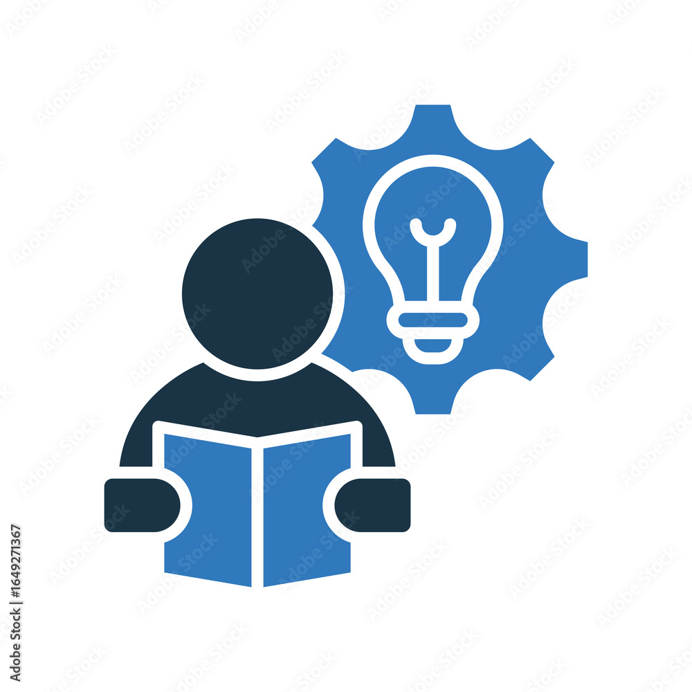 Learning mixed color icon