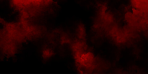 Wall Mural - abstract red or black watercolor splash stroke background, image of realistic red water wave with sp