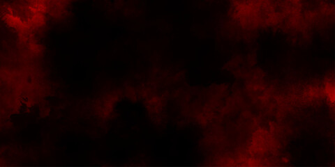 Wall Mural - abstract dark red watercolor with black background, grunge and abstract elements for vibrant designs