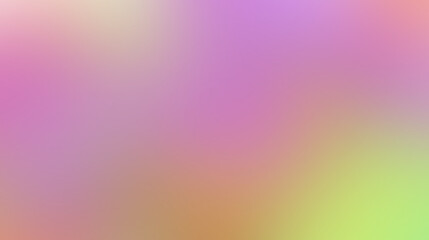 Wall Mural - Soft Abstract Background in Pastel Shades of Pink, Purple, Yellow, and Green for Creative Design or Digital Art Projects