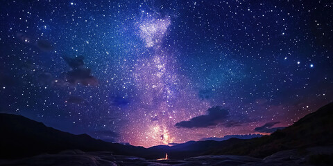 starry night sky