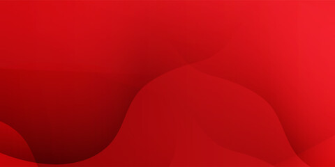 Wall Mural - elegant red flowing gradient wallpaper with smooth abstract curves, suitable for corporate branding 
