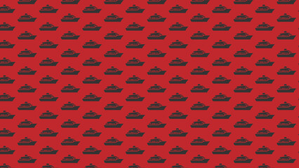 Vector ship pattern design multicolored