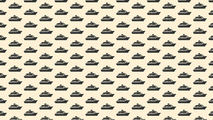 Vector ship pattern design multicolored