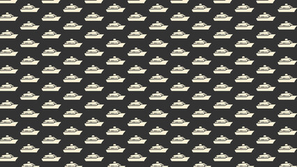Vector ship pattern design multicolored