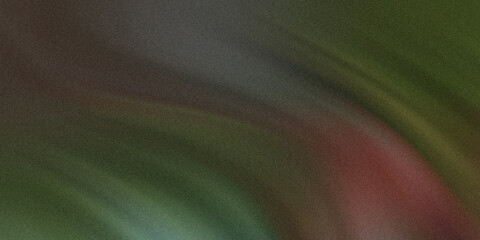 Wall Mural - A dark gradient texture with green and brown hues creates a grainy and visually appealing abstract background