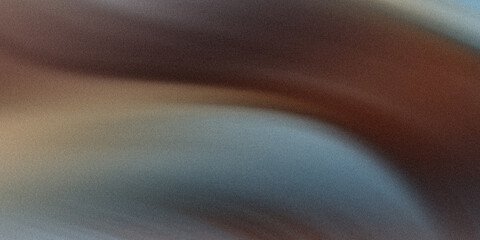 Wall Mural - a blurred abstract background with a gradient of brown and blue creates a textured and visually inte