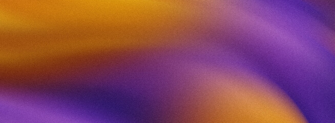 Wall Mural - a vibrant abstract background features a smooth gradient of purple, yellow, and orange colors creati