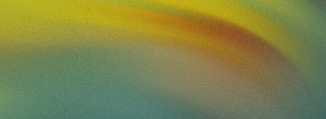 Wall Mural - a vibrant abstract background features a smooth gradient of yellow, green, and blue colors creating 