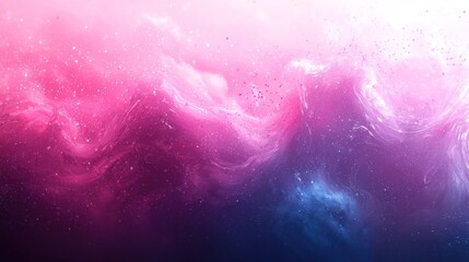 Pink and blue abstract nebula; cosmic background; space art; website design