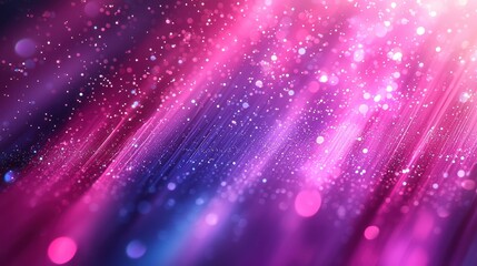 Abstract vibrant pink and blue bokeh background