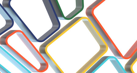 Wall Mural - abstract geometric backgrounds full color