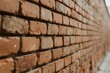 © bao - Close-up of a Weathered Brick Wall with Detailed Texture