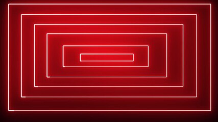 Wall Mural - shining neon rectangle pattern. abstract glowing neon rectangle illustration 4k . beautiful decorati