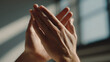 © Paula - Close-up of hands clapping in soft natural light showing applause and appreciation