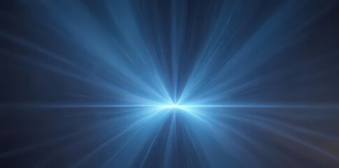 Wall Mural - Abstract blue sun rays radiating outwards, ethereal glow , ethereal, graphic