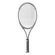 © Gigih - Isolated tennis racket against pristine white background offering a modern sports equipment studio shot and action ready equipment for play or