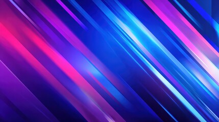 Wall Mural - vibrant abstract background with dynamic diagonal lines in shades of blue, pink, and purple, ideal f