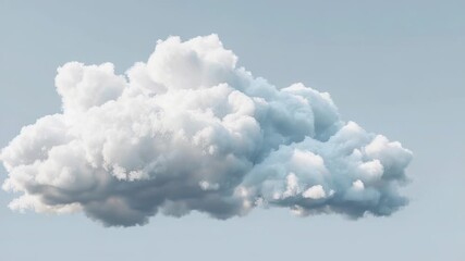 Wall Mural - a large cloud in the sky with a plane in the foreground, ideal for travel or weather-themed images