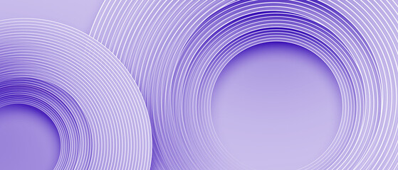Wall Mural - abstract purple geometric shape background with line elements