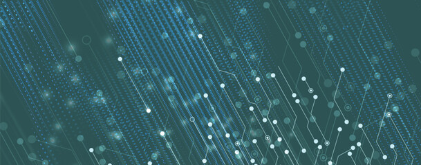 Abstract modern technology and science future background