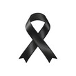 © Anasaiimages - A black ribbon symbolizing mourning or remembrance